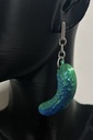 Glitter Gherkins - Pickle Earrings