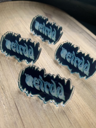 Weirdd Lapel Pin